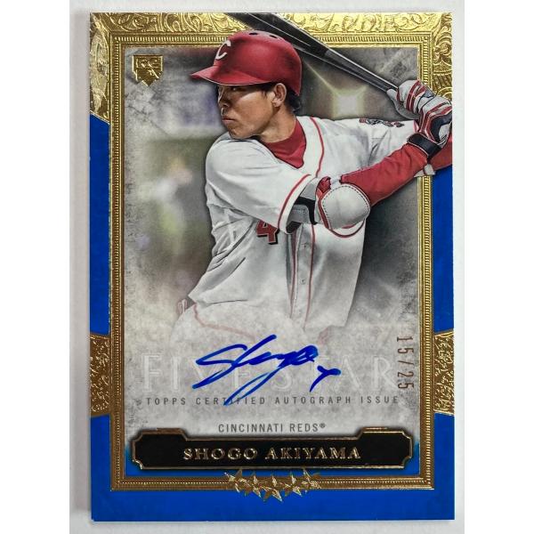 秋山翔吾 直筆サイン 2020 Topps Five Star Career