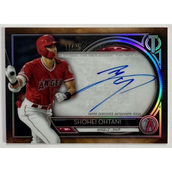 Topps - 【25枚限定BGS9】2018 大谷翔平 Topps ルーキーカード 直筆サイン ジャージーNo. 17/50枚限定】大谷翔平直書きルーキーサイン 2018