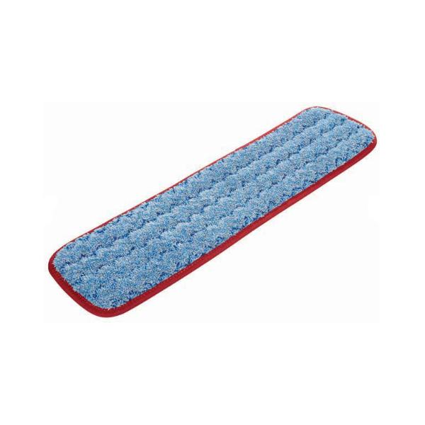 清掃用品 清掃用具  業務用 水拭き ウエットパッド ラバーメイド Q410460mm 赤フチ【0208-0126】