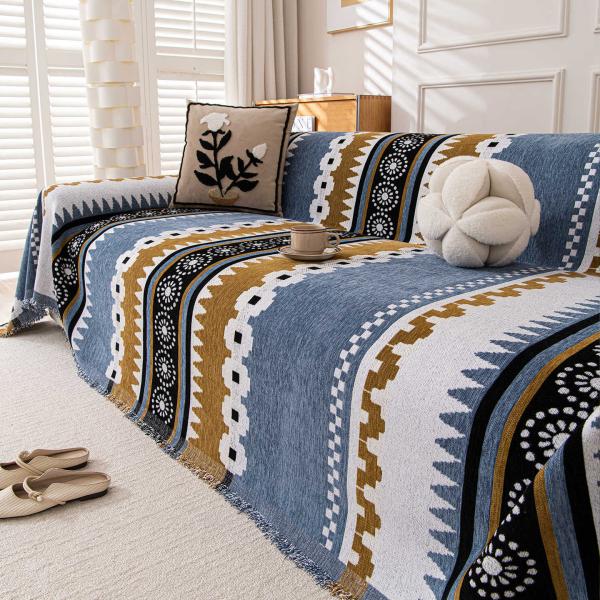 ■素材：シェニール■特徴【手触り】ニット毛布なので、肌に優しくて暖かいです。軽く薄いので椅子の背もたれに掛けていても問題ないです。車内と会社にピッタリだと思います。洗った後も柔らかさが持続している良い品物です。■注意事項・商品の性質上、多少...