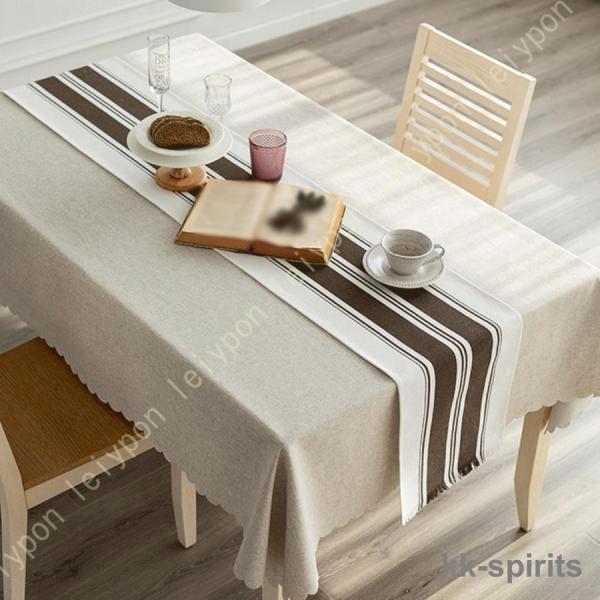 商品の特徴：・柔らかく、環境に優しい素材で作られています。・上品なパターンはシックでゴージャスな雰囲気を作り出し、毎日の食卓食卓だけでなく、どんな場所にも大活躍。 シンプルなアイテムは高級感をプラスできます。・テレビ台や整理棚の上に置いても...