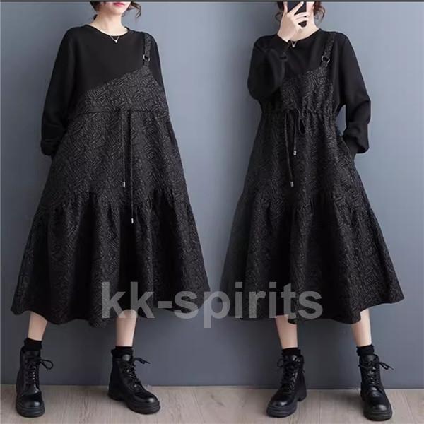 ワンピース レディース 春服 切り替え 異素材 シーズンムード ワンピース レディース 春服 切り替え 異素材 シーズンムード