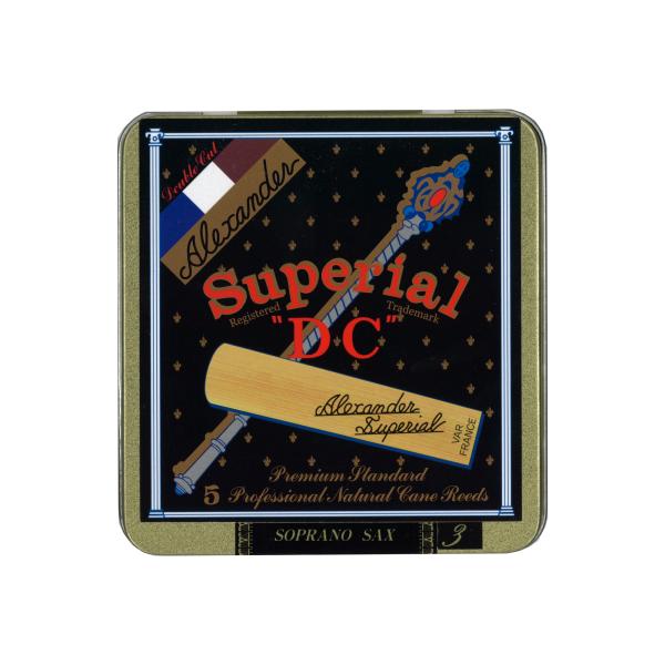 サックス奏者、トム・アレクサンダー氏が開発した高品質サックス用リード。海外で多くの人気プレイヤーに使用され、日本でもその品質の良さからプロ・アマ問わず、ジャズプレーヤーはもちろん、多くの音楽家から高評価を得ているリードです。Superial...