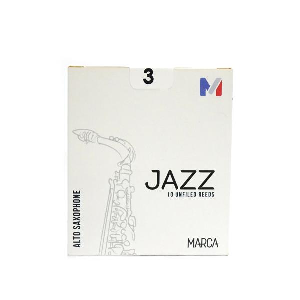 ダブルカット（ファイルド）のマーカジャズリードに対して、より倍音と雑味のある音色を求め、アンファイルドカットにてリデザインされたモデル。既存の美点はそのままに、異なる個性を持たせた、演奏家への新たな選択肢となるリードです。