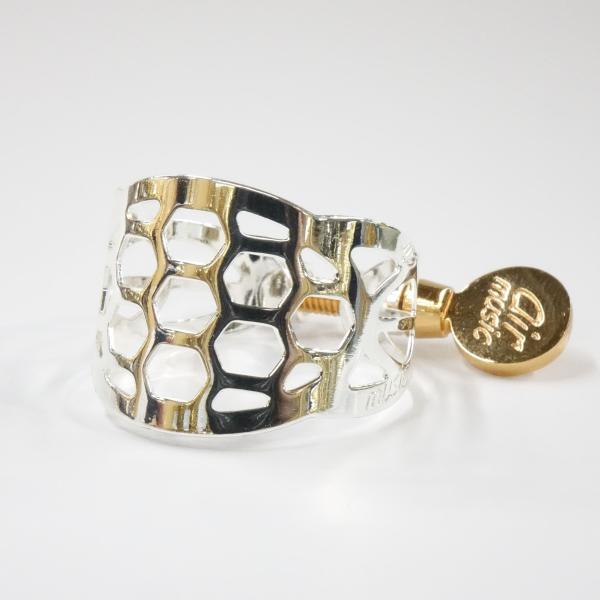 テナーサックス用リガチャー Air Music　　 　ハニカムデュオ　ゴールド 楽天市場】テナーサックス用リガチャー Air Music（エアミュージック