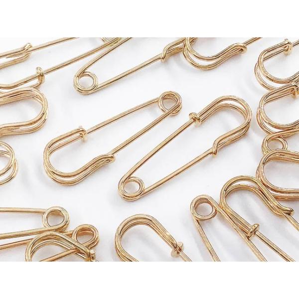 ブローチ、止め金 留め金具】 ブローチピン | 株式会社 小林金属