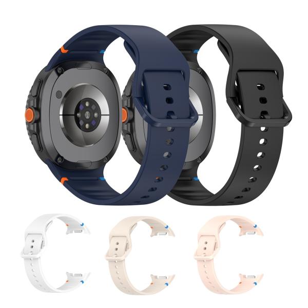 Galaxy Watch8 (40MM/44MM) / Galaxy Watch8 Classic バンド シリコン製 交換ベルト リストバンド 柔らかい ウェアラブル用 ウォッチベルト スポーツバンド