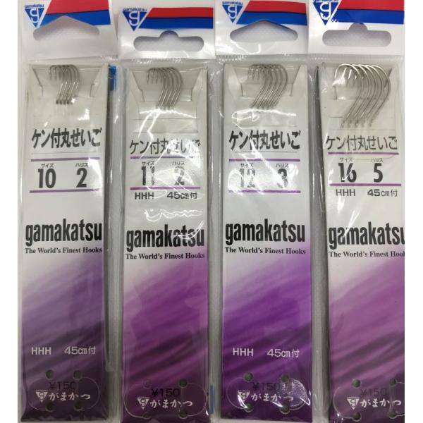 Gamakatsu（がまかつ） ケン付丸せいご糸付き : KKフィッシング - 通販