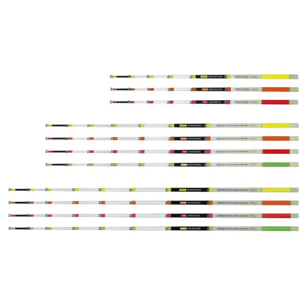 グラス素材の扁平ワカサギ穂先ワカサギの繊細なアタリがわかる扁平グラスソリッド穂先。グラスソリッドを板状に薄く加工した扁平タイプの高感度穂先。調子を見直し、従来モデルと比較してやや先調子し変更。トップ部は氷上でも視認性が良いブラック塗装×蛍光...