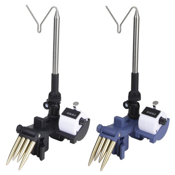 オールインワンなワカサギ外しの決定盤。針外し・仕掛けハンガー・カウンター機能が一体化。バケツの平たい面にはもちろん、コーナーや丸バケツへの取り付けが可能。取り付けはトリガーを引くだけで挟み込め、13mmまでの水槽・バケツに対応。仕掛けハンガ...