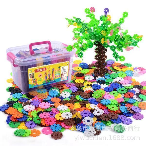 (ジスター) 天才のはじまり 知育玩具 ブロック おもちゃ 2歳 ~ 7歳 積み木 知育 立体 パズル はめ込み 男の子 女の子 たっぷり500ピース