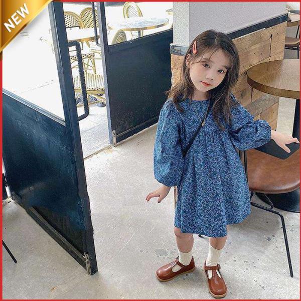子供服 ワンピース 長袖 春夏 女の子 キッズワンピース ロングワンピース チュニック 子供ドレス ジュニア おしゃれ 可愛い 涼しい 薄手 花柄
