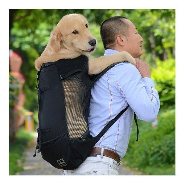 通気性 ペット 犬 大型犬 ゴールデンレトリバー ブルドッグリュック 調節可能 ビッグ犬 旅行用 バッグ ペット製品 H070 Kklife 通販 Yahoo ショッピング