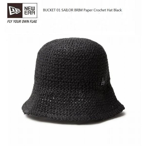 〈NEW ERA〉バケット01 セーラーブリム Paper Crochet Hat NEW ERA ニューエラ NEW ERA バケット01 セーラーブリム Paper