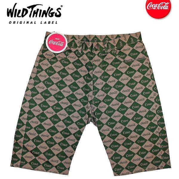 ワイルドシングス WILD THINGS コカコーラ アロハプリントセットアップ ワイルドシングス WILD THINGS コカコーラ アロハプリント