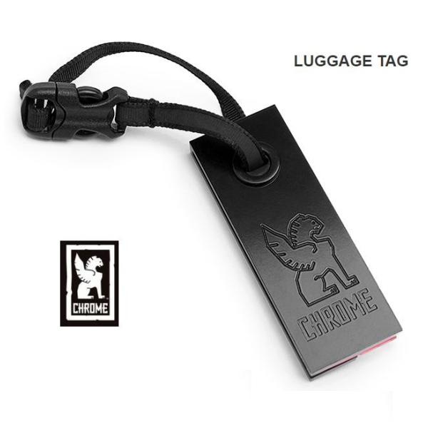 CHROME N[@QbW^O@LUGGAGE  TAG@l[v[g@ubNbh