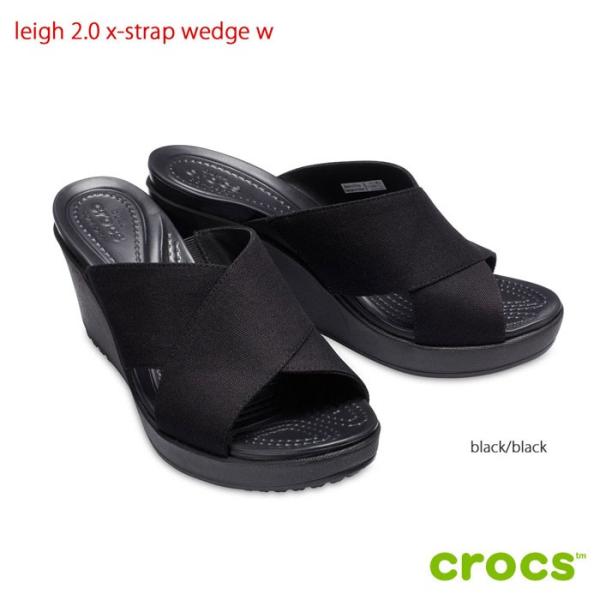 crocs クロックス leigh 2.0 x-strap wedge w レイ2.0エックス crocs クロックス leigh 2.0 x-strap wedge w レイ2.0エックス