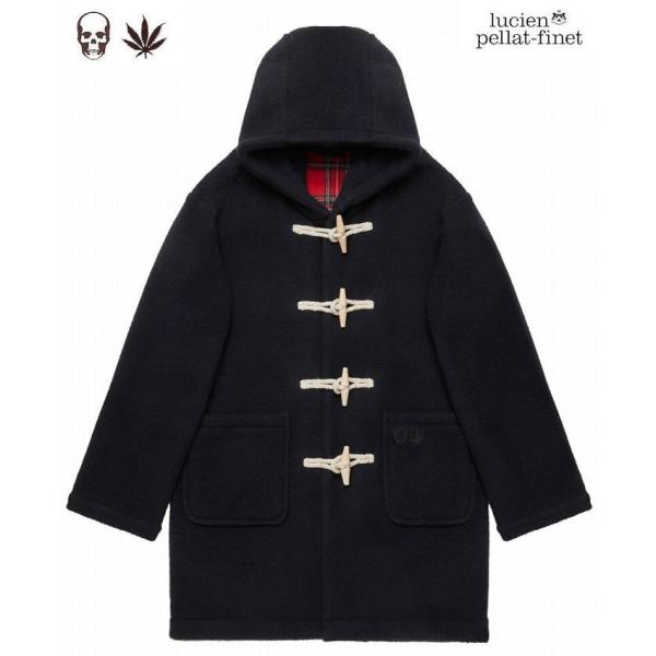 ルシアンペラフィネ     ダッフルコート kkp_lpfduffllelogoblk