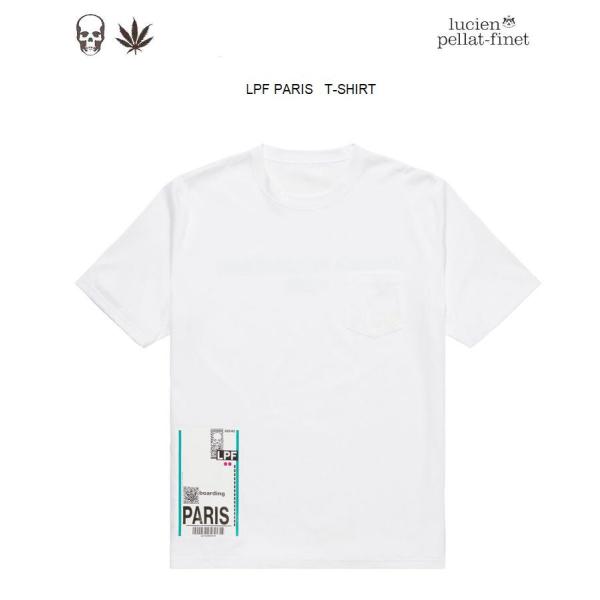 Lucien Pellat-Finet ルシアンペラフィネ パリ Tシャツ Lucien Pellat-Finet ルシアンペラフィネ パリ Tシャツ