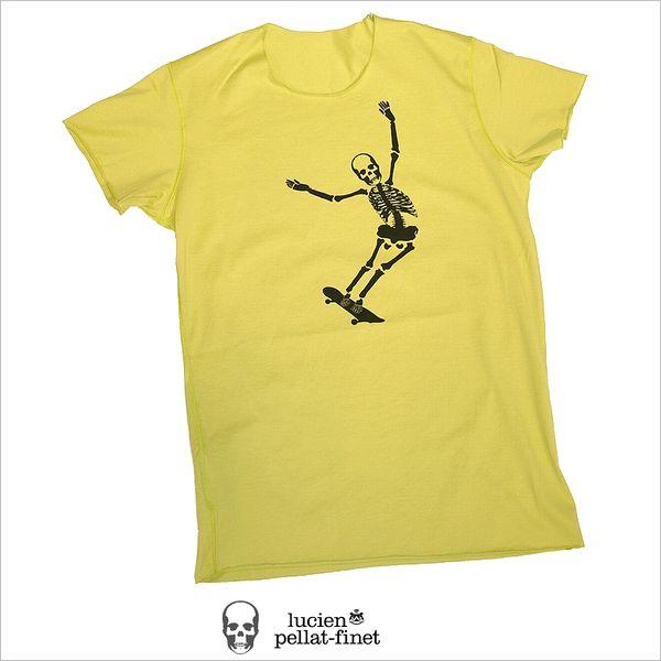 セール SALE ルシアンペラフィネ スケートボード Tシャツ green Lucien 