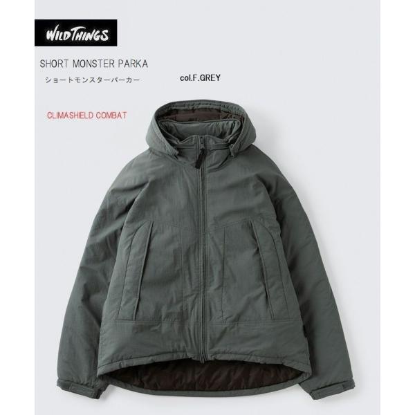 2024-2025秋冬新作 ワイルドシングス ショート モンスターパーカー