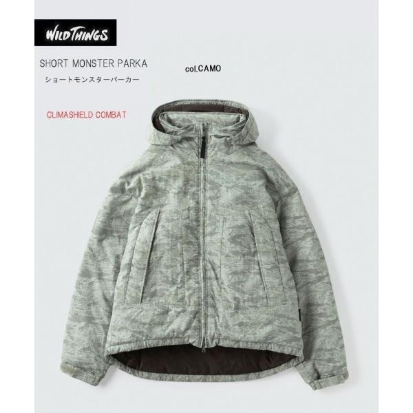 2024-2025秋冬新作 ワイルドシングス ショート モンスターパーカー