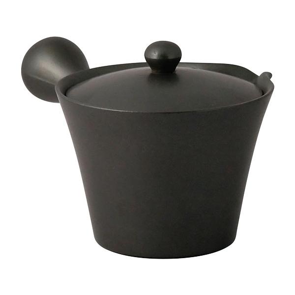 萬古焼 便利急須】 ようがん 茶ガラの捨てやすい急須(カップ網) : スズ