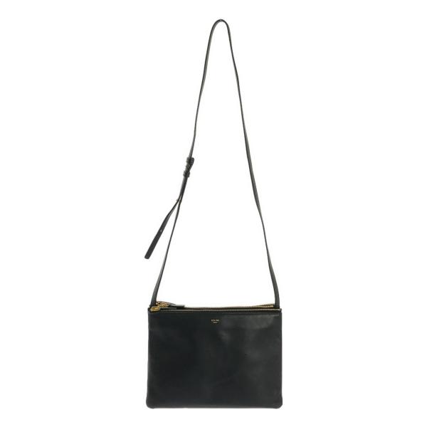 CELINE（セリーヌ） トリオ レザー ロゴ ショルダーバッグ : KLD