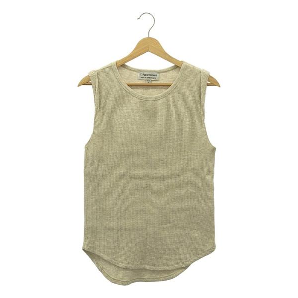 L'Appartement DEUXIEME CLASSE - アパルトモン アメリカーナ Thermal N/S TOP サーマルタンクトップ L'Appartement / アパルトモン | Americana Thermal N/S Top
