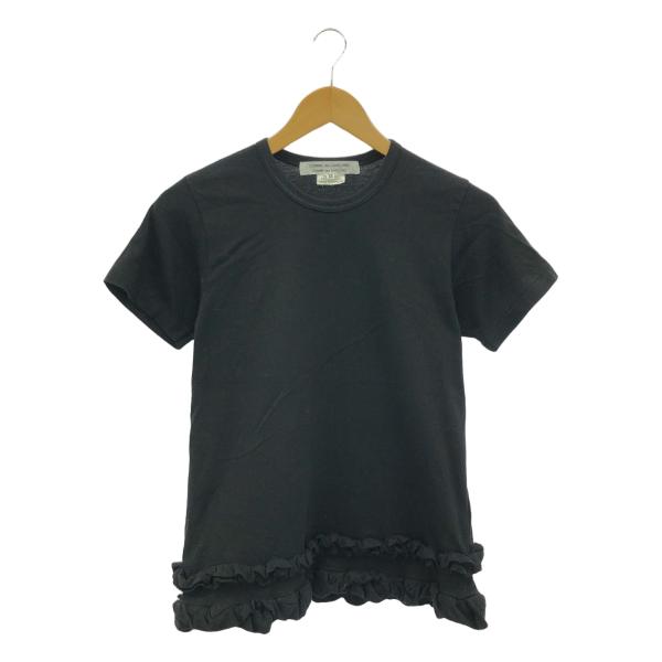 COMME des GARCONS COMME des GARCONS / コムコム | コットン フリル Tシャツ | XS | ブラック | レディース kldclothing_1r0a1skf6zfe