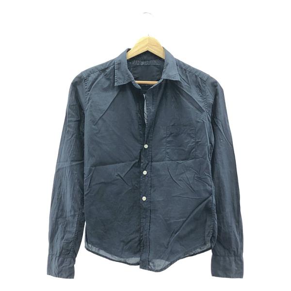Frank＆Eileen ネイビーコットンシャツ BARRY サイズS 4-DONNYBROOK-2010-BARRY-SBSX-