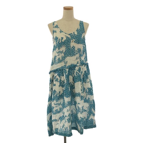 mina perhonen / ミナペルホネン | oasis / オアシス リネン 総柄  