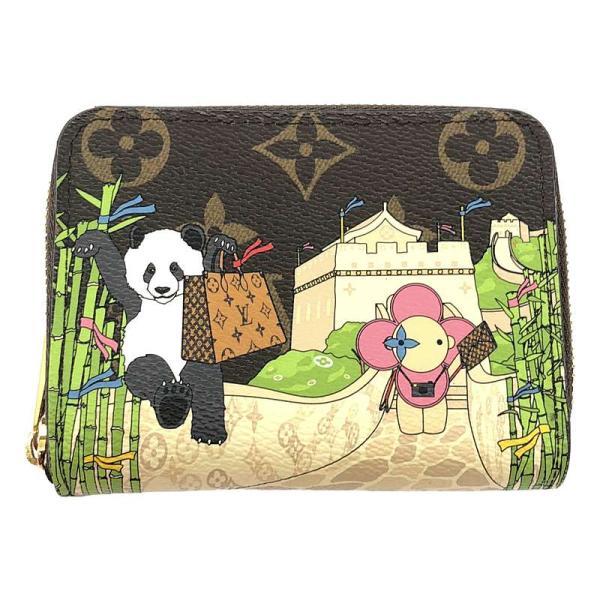 【美品】  Louis Vuitton / ルイヴィトン | M80865 万里の長城 モノグラム ヴィヴィエンヌ ジッピーパース 財布 | ブラウン | レディース LOUIS VUITTON（ルイ・ヴィトン） 【美品】 | M80865 万里の長城