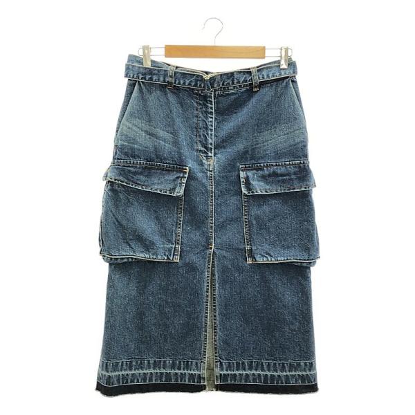 sacai（サカイ） | 2023SS | ベルテッド カーゴ デニム スカート | 3