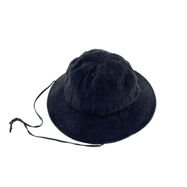 【新品未使用品】26SS COMOLI シルクネップ ハット　ブラック COMOLI（コモリ） シルクネップ ハット : KLD ヤフーショッピング店