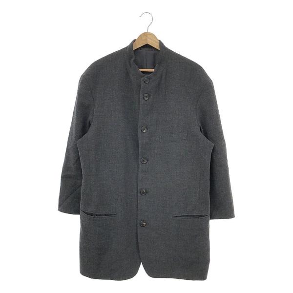 イッセイミヤケ メン 19AW パデッド ナイロン コート 3 グレー イッセイミヤケ メン 19AW パデッド ナイロン コート 3 グレー