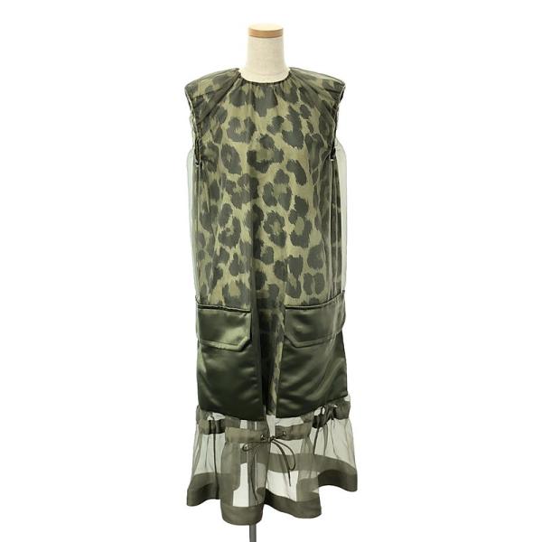 sacai 【美品】 / サカイ | 2022SS レオパードプリント sacai 【美品】 / サカイ | 2022SS レオパードプリント