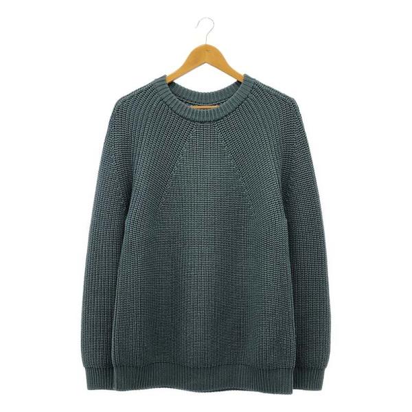 BATONER / バトナー | SIGNATURE CREWNECK KNIT片畦クルーネック