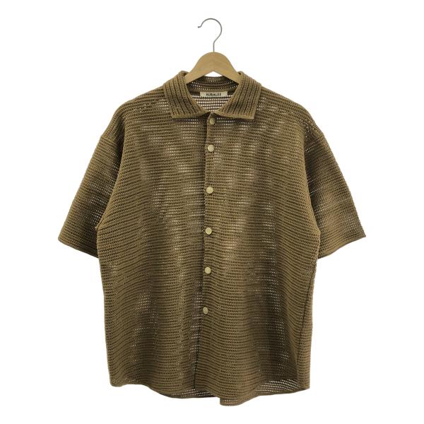 AURALEE ハーフスリーブ　シャツ auralee ハーフスリーブシャツ AURALEE オーラリー ハーフスリーブシャツ