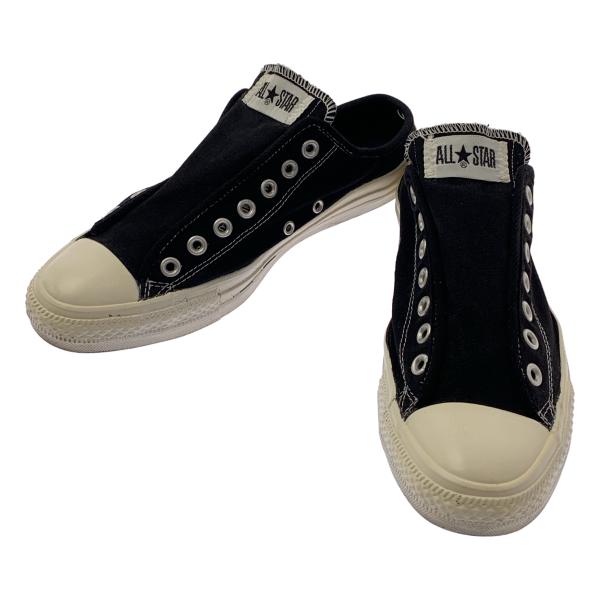 eye JUNYA WATANABE COMME des GARCONS MAN / アイジュンヤワタナベ マン | ×CONVERSE コンバースコラボ 再構築 JACK PURCELL ジャックパーセル スリッポン スニーカー | 8 1/2 | ブラック | メンズ eye JUNYA WATANABE COMME des GARCONS MAN / アイジュンヤワタナベ