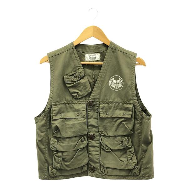 【美品】  HUMAN MADE / ヒューマンメイド | C-1 ポケット ミリタリー ベスト | S | カーキ | メンズ kldclothing_5uujhy78icn7