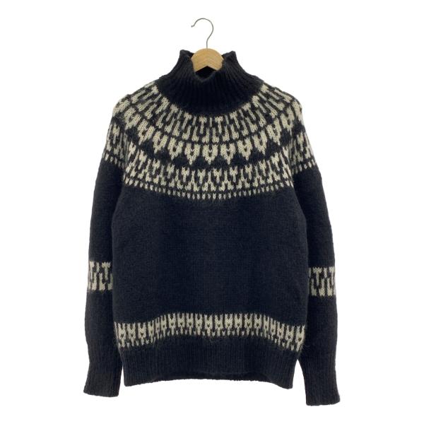 BATONER / バトナー MOHAIR NORDIC CREW NECK ハイネック モヘヤ