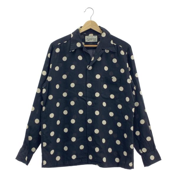 新品WACKO MARIA レーヨン ワコマリア シャツ L WACKO MARIA（ワコマリア） レーヨン ドット オープンカラーシャツ