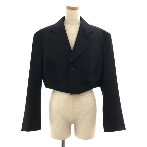 コムデギャルソン | 2022AW | 変形 断ち切りショート ジャケット COMME des GARCONS 【美品】 / コムデギャルソン | 2022AW 変形