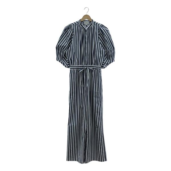 HYKE（ハイク） 【美品】 | 2023SS | STRIPED BALOON SLEEVE JUMPSUIT
