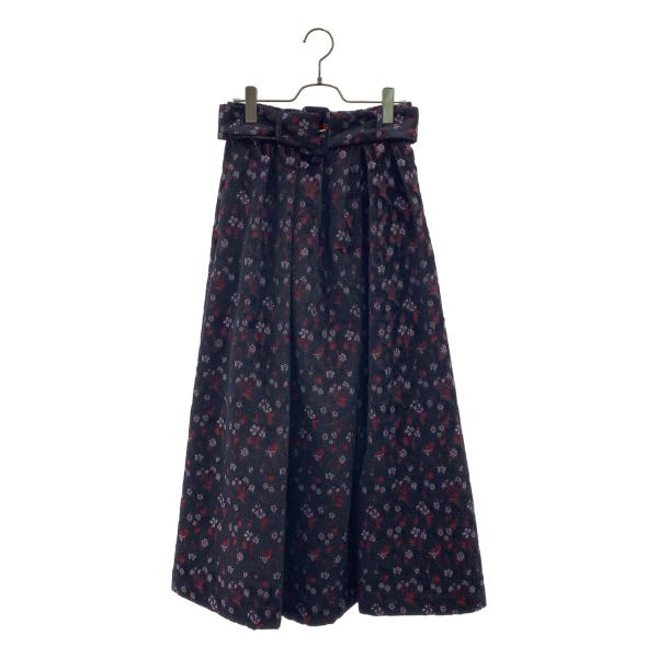 mame kurogouchi マメクロゴウチ　skirt Mame Kurogouchi / マメクロゴウチ Floral Jacquard Flared Skirt