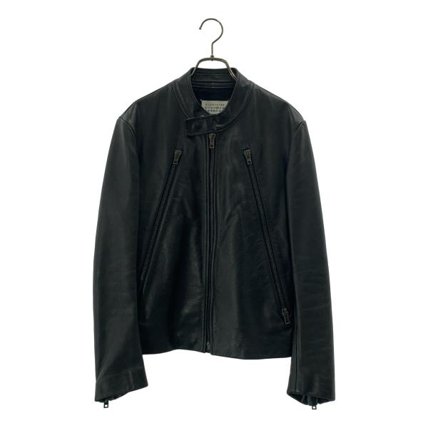マルタンマルジェラ　08AW 5ZIPレザージャケット Maison Martin Margiela / メゾンマルタンマルジェラ 5ZIP LEATHER