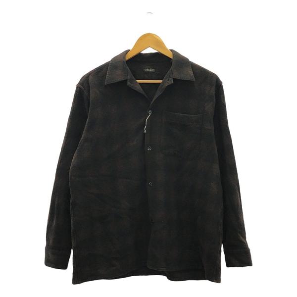 COMOLI（コモリ） 【美品】 | ウールチェック オープンカラーシャツ