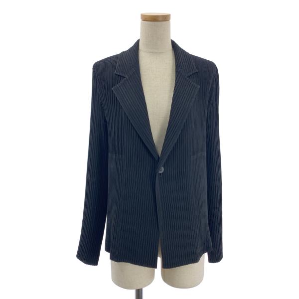 新品タグ付き　プリーツプリーズ　イッセイミヤケ　ハッチングプリーツ　ジャケット ISSEY MIYAKE（イッセイミヤケ） HATCHING ハッチング / プリーツ