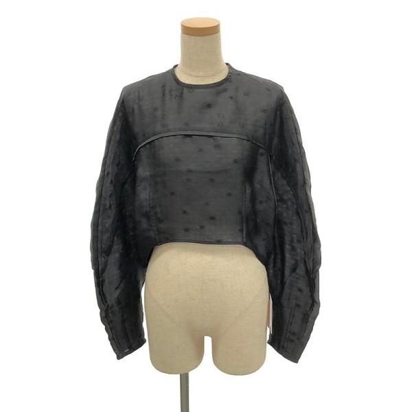【新品】  BOWTE / バウト | 2024SS | GRITTER DOT BLOUSE プルオーバーブラウス | 0 | ブラック | レディース kldclothing_ap3xjisgd8wl